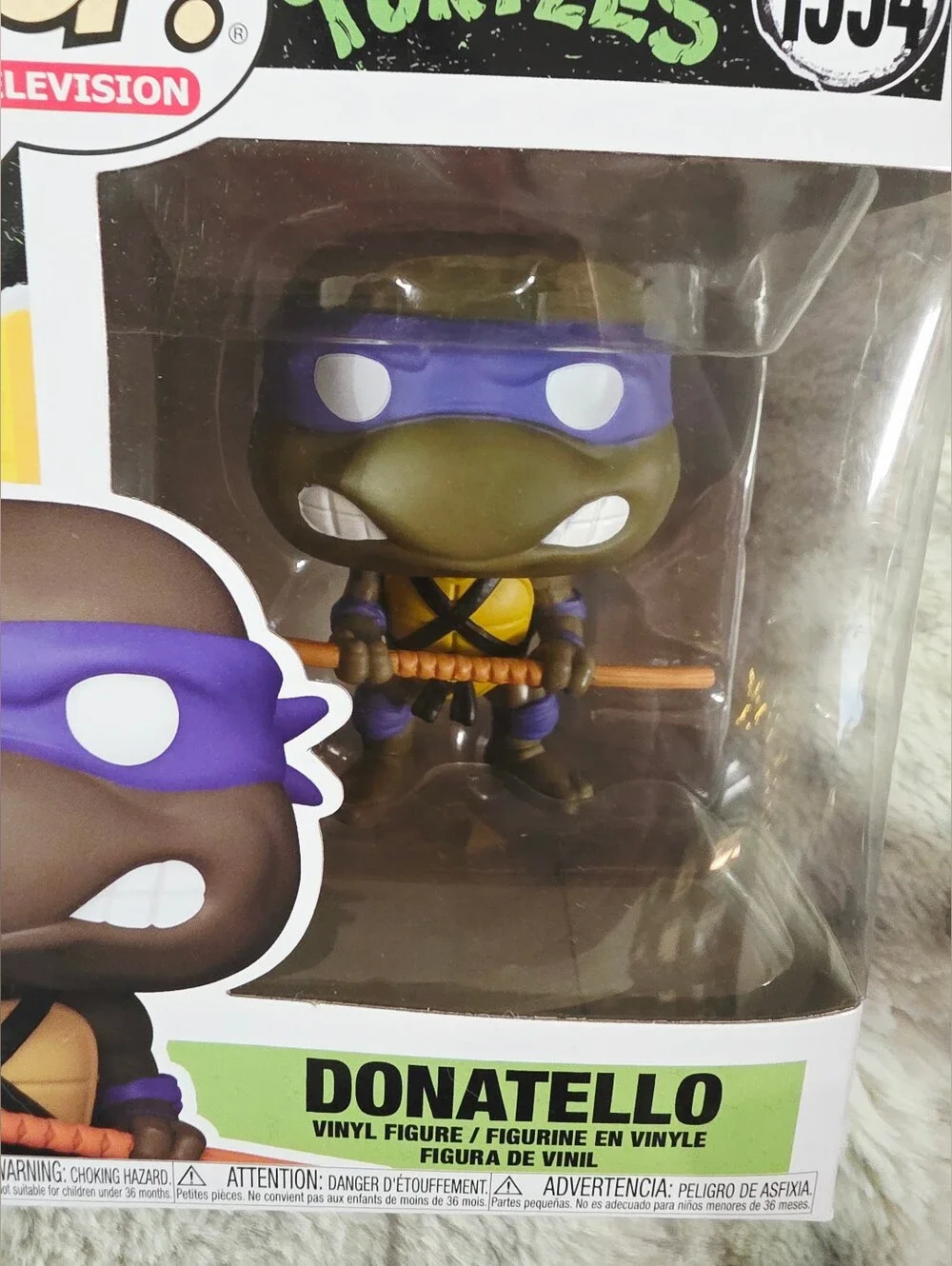 Funko Pop! Teenage Mutant Ninja Turtles Donatello Vinyl Figure 1554